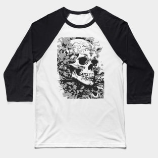 intricate skull Baseball T-Shirt